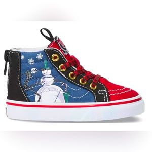 NEW VANS Nightmare before Christmas sk8 high zip